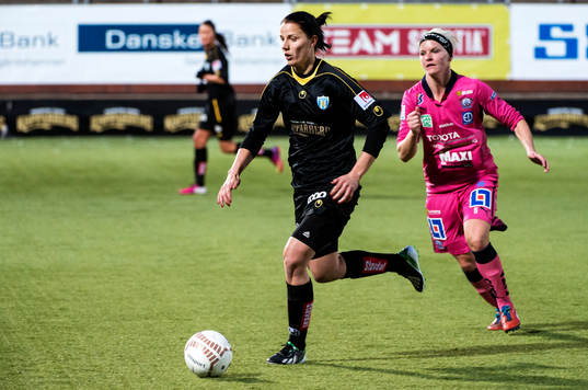 Jessica Landström, Kopparbergs Göteborg, jagas av Nilla