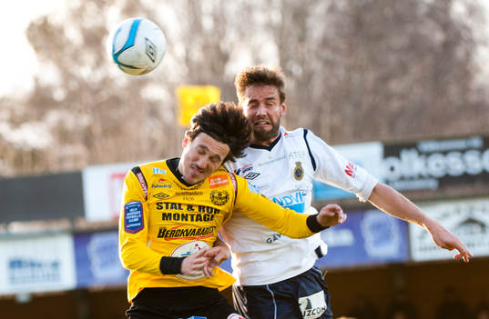  Daniel Ivanovski, Mjällby, Mikawl Dahlberg, Gefle