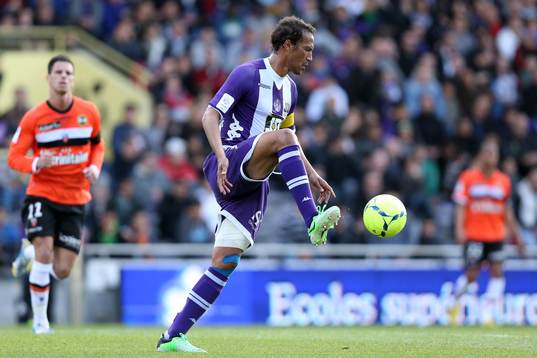  Jonathan Zebina - 21.04.2013 - Toulouse / Lorient - 33 eme journee de Ligue 1