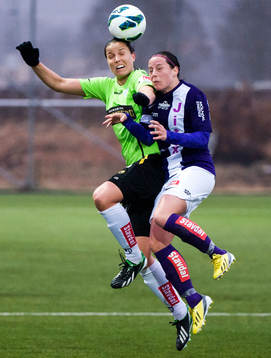 Nickduell mellan Jessica Landström, Kopparbergs Göteborg,