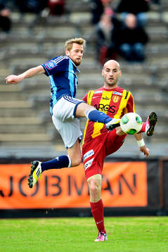  Peter Nymann Mikkelsen, Djurgården och Dinko Felic, Syrianska.