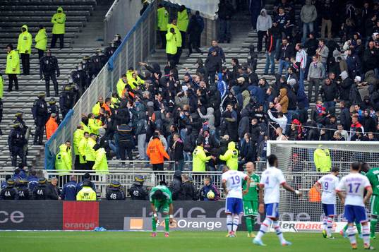  Incident Supporters - 28.04.2013 - Lyon / Saint Etienne - 34e journee de Ligue1