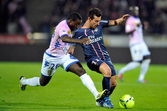 Brice DJADJEDJE / Ezequiel LAVEZZI - 28.04.2013 - Evian