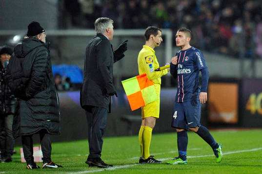 Fotboll, Franska ligan, Evian Thonon - PSG