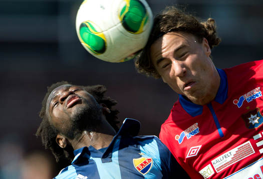  Jonathan Azulay, Örgryte och Amadou Jawo, Djurgården.