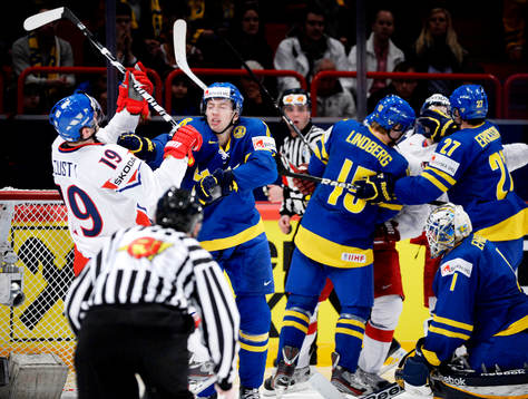 Jiri Tlusty och Petter Granberg i bråk