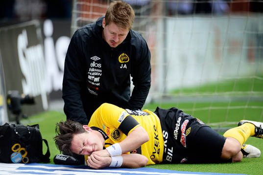 Stefan Ishizaki blir skadad