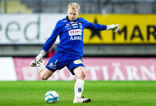  Peter Abrahamsson, målvakt, Örgryte.