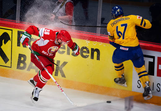 Vitrysslands Konstantin Koltsov och Sveriges Martin