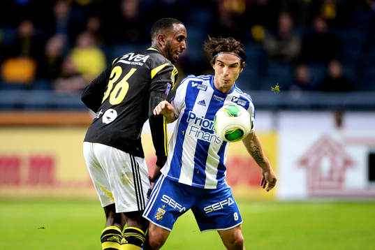  Henok Goitom, AIK och Nordin Gerzic, IFK Göteborg.
