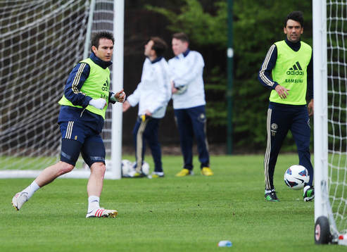 l - Chelsea - UEFA Europa League Final Media Day  - Chelsea
