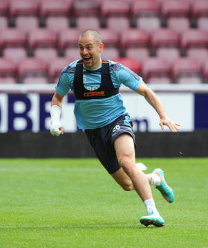 l - West Ham United Training - Upton Park - 18/5/13 West Ham's Joe Cole