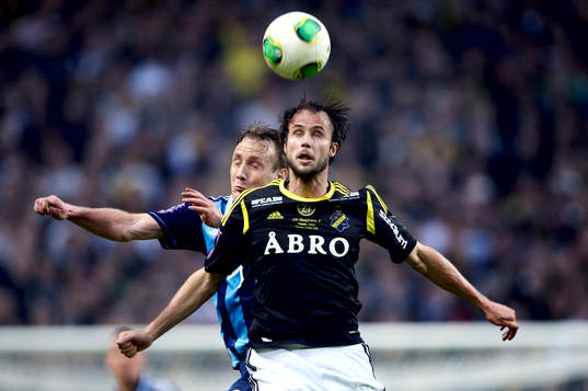 Helgi Danielsson, AIK. och Andreas Johansson, Djurgården i