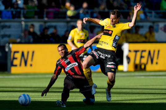 Kamp mellan Henning Hauger, Elfsborg och Serge-Junior
