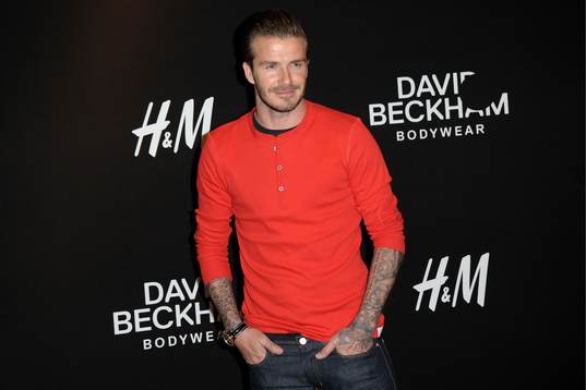  DAVID BECKHAM  - 23.05.2013 - Dedicace chez H&M a Paris
