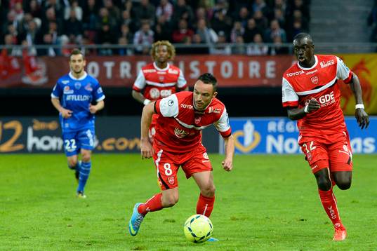  Gael DANIC / Remi GOMIS - 26.05.2013 - Valenciennes / Troyes - 38eme  Journee de Ligue 1 