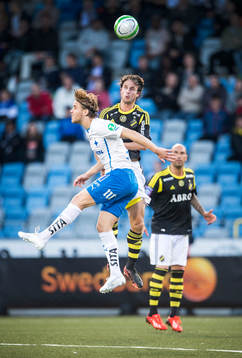 Christoffer Nyman, IFK Norrköping och Helgi Danielsson, AIK