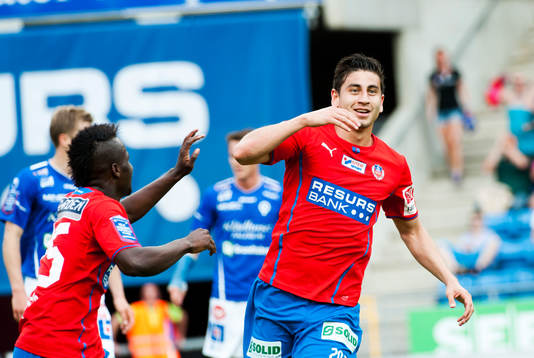  Alejandro Bedoya, jubel, Helsingborg