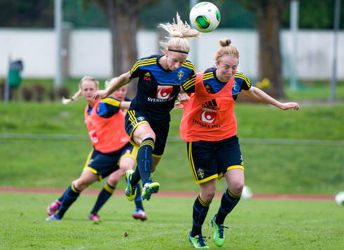 Nickduell mellan Sofia Jakobsson och Marina Pettersson