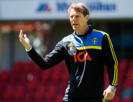 Håkan Ericson, förbundskapten för det svenska