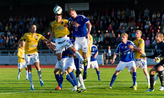 Nickduell mellan David Svensson, Falkenberg, och Johan