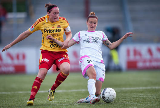  Karin Lissel, Tyresö mot Anja Mittag, Malmö
