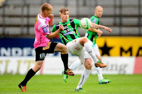 Fredrik Svanbäck, Landskrona BOIS och Andreas Drugge, Gais