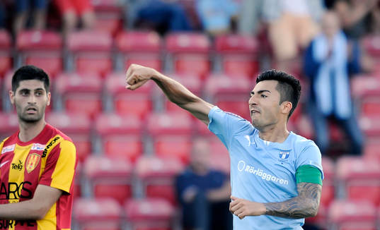  2-3 målet av Malmös nr 10 Jiloan Hamad. 