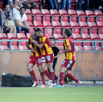  1-1 målet av Syrianska nr 23 Dinko Felic.