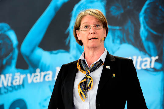 Annelie Larsson, styrelseledamot Svenska fotbollsförbundet