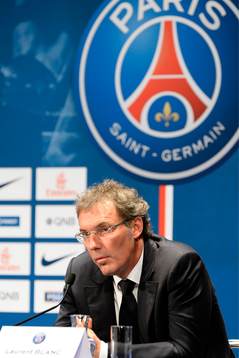  Fotboll, Paris Saint German: Laurent BLANC - 27.06.2013 - Presentation du nouvel entraineur du Paris Saint Germain - Conference de Presse - 