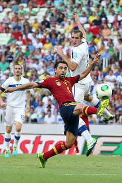  XAVI- 27.06.2013 - Espagne / Italie - 1/2Finale Coupe des Confederations 2013