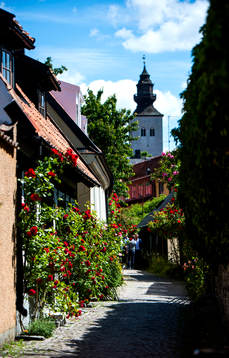 Gränd i Visby