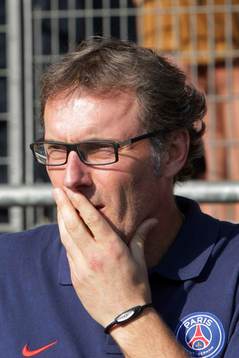  Laurent Blanc - 09.07.2013 - Sturm Graz / Paris Saint Germain - Match Amical