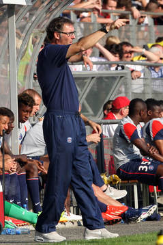  Laurent Blanc - 09.07.2013 - Sturm Graz / Paris Saint Germain - Match Amical