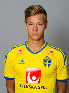 Jonatan Wiberg spelar i det svenska P17 landslaget i fotboll