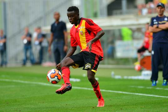  Wyllain Cyprien  - 24.07.2013 - Lens / Marseille - Match Amical -