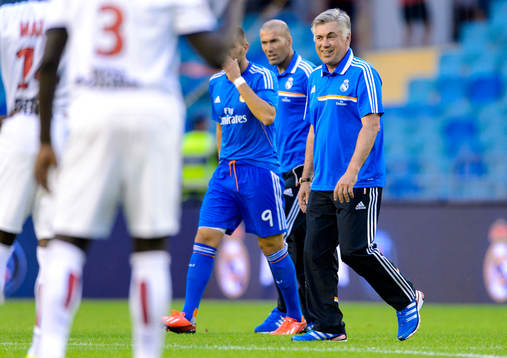 Real Madrids tränare Carlo Ancelotti