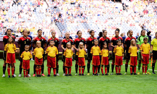 Tysklands startelva i matchen mellan Tyskland och Norge