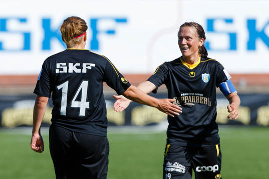 Göteborgs Sara Linden och Marlene Sjöberg