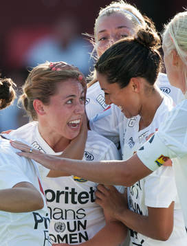  Segermålet 2-3, Meghan Klingenberg, Tyresö