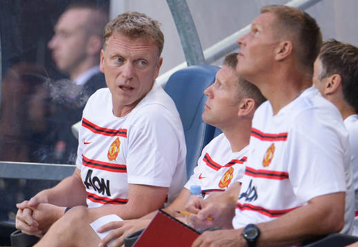 Manchester Uniteds tränare David Moyes