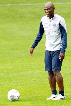  ZOUMANA CAMARA   - 07.08.2013 - Entrainement du Paris Saint Germain - Ligue 1 2013/2014
