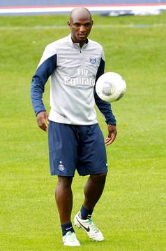  ZOUMANA CAMARA   - 07.08.2013 - Entrainement du Paris Saint Germain - Ligue 1 2013/2014
