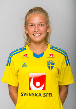 Maja Edlund, spelare i F15/98-landslaget