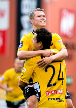 Elfsborgs Viktor Claesson jublar