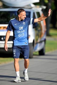 Franck RIBERY - 12.08.2013 - Entrainement de l'Equipe de