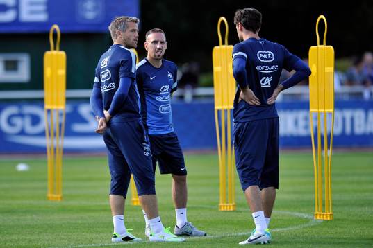 Mickael LANDREAU / Franck RIBERY / Hugo LLORIS - 12.08.2013