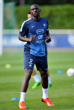 Moussa SISSOKO - 12.08.2013 - Entrainement de l'Equipe de