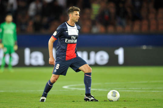  Thiago MOTTA  - 18.08.2013 - Paris Saint Germain / Ajaccio - 2eme journee de Ligue 1